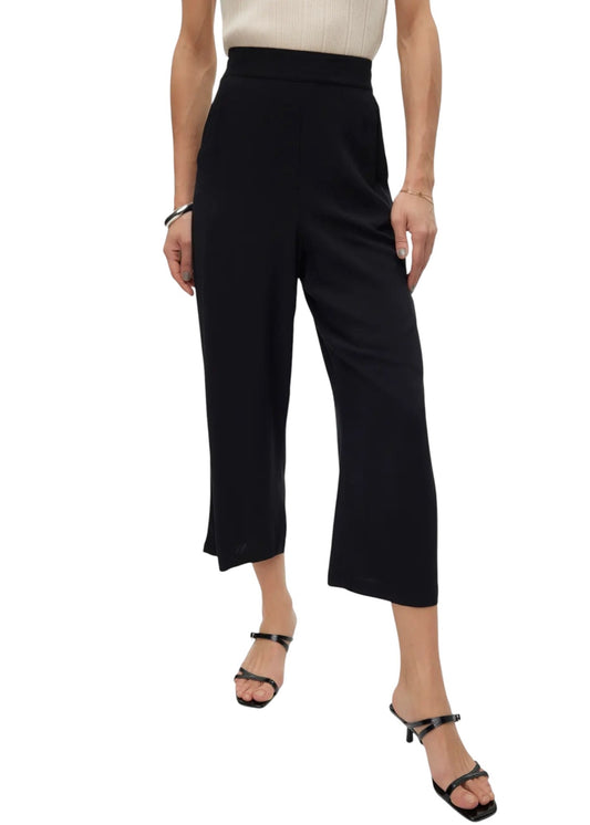 Vero moda pantalone morbidi al polpaccio vmeasy joy hw culotte pants