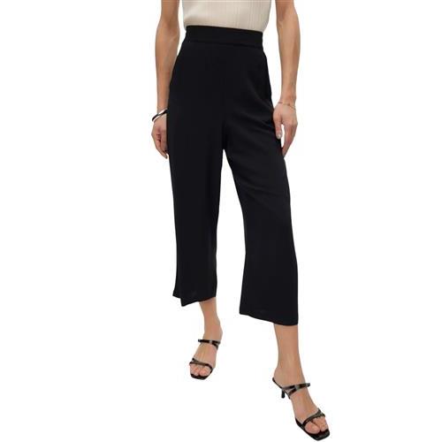 Vero moda pantalone morbidi al polpaccio vmeasy joy hw culotte pants