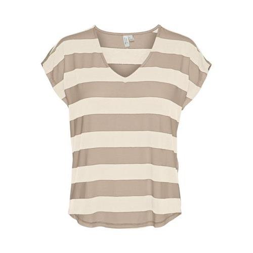 Vero moda t-shirt collo a V vmkaisa s/s v-neck