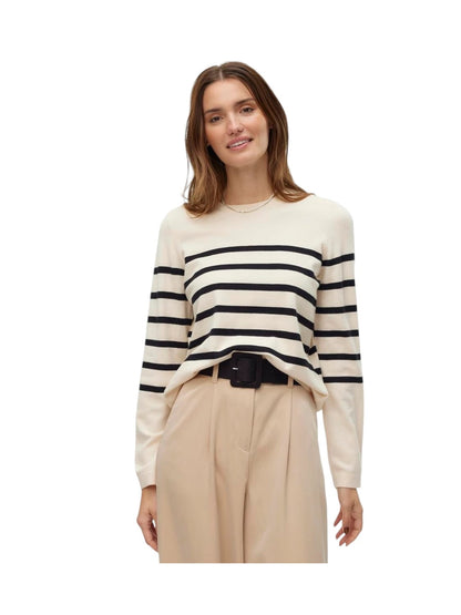 Vero Moda maglia giro collo a righe vmfavodona coated jacket noos