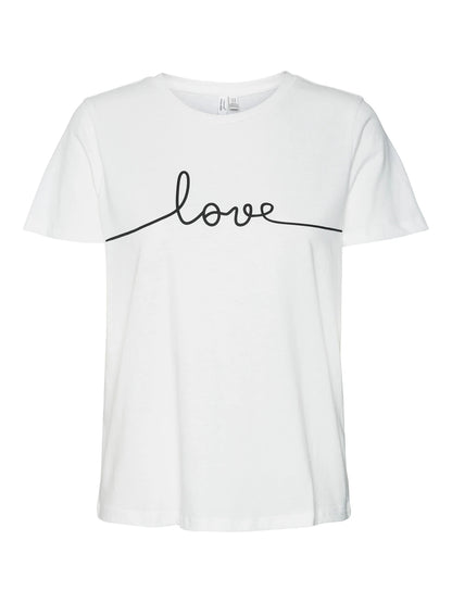 Vero moda t-shirt m/m vmkami s/s o-neck