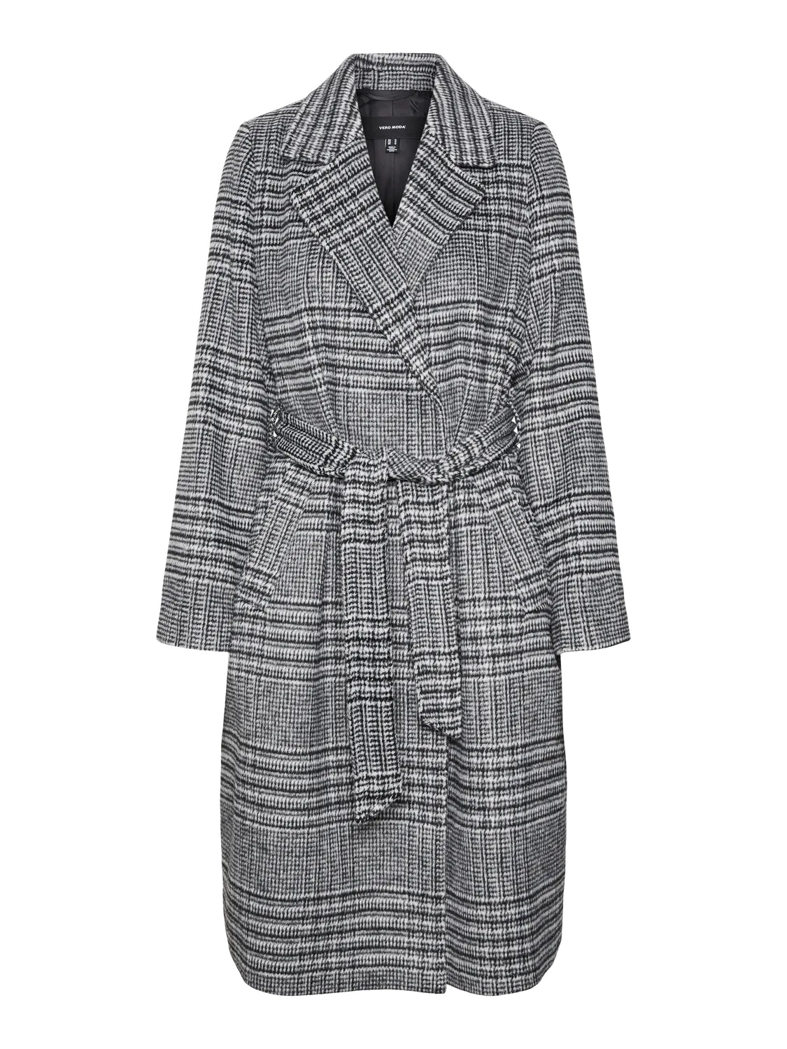 Vero Moda cappotto donna  vmluck long check coat boo