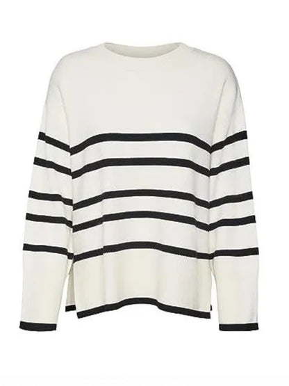 Vero moda maglia collo a V vmbreeze ls v-neck pullover boo