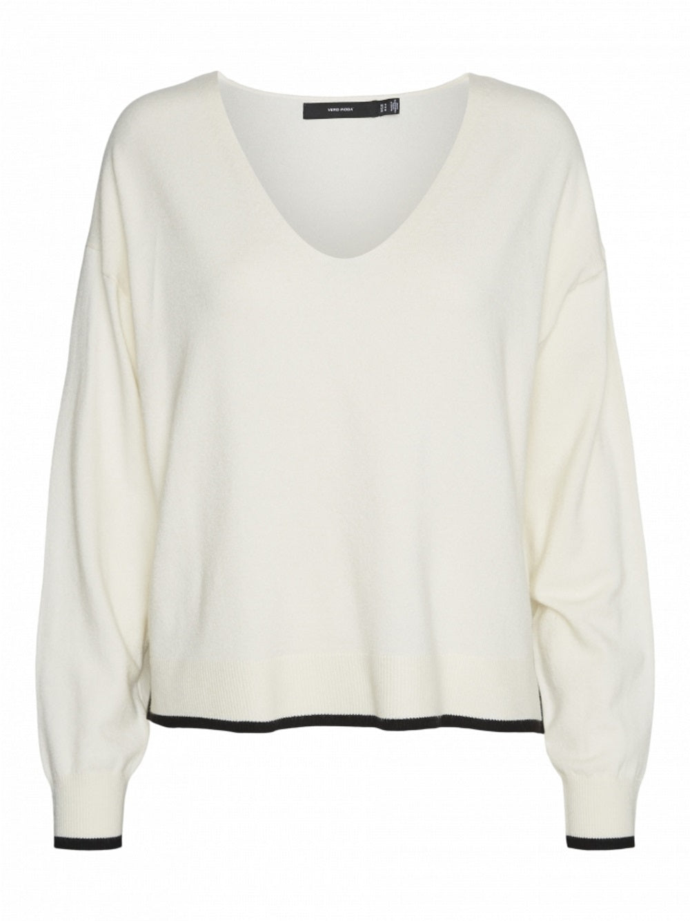 Vero moda maglia collo a V vmbreeze ls v-neck pullover boo