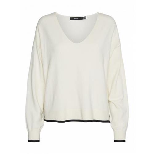 Vero moda maglia collo a V vmbreeze ls v-neck pullover boo