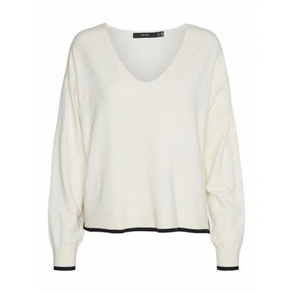 Vero moda maglia collo a V vmbreeze ls v-neck pullover boo