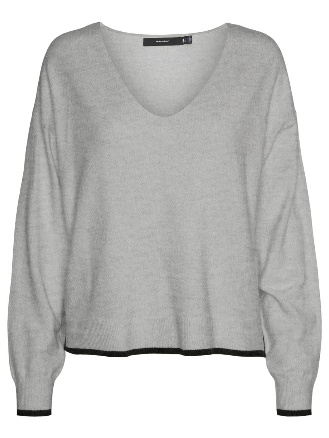 Vero moda maglia collo a V vmbreeze ls v-neck pullover boo