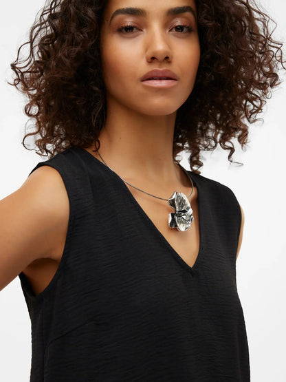 Vero Moda canotta mod. malva s/l v-neck top wvn noos