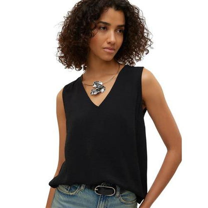 Vero Moda canotta mod. malva s/l v-neck top wvn noos
