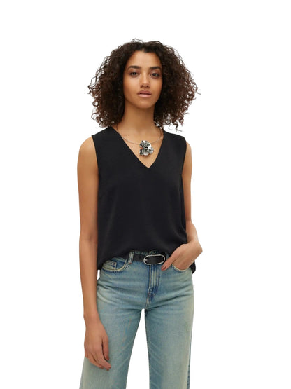 Vero Moda canotta mod. malva s/l v-neck top wvn noos