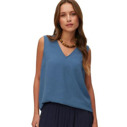 Vero Moda canotta mod. malva s/l v-neck top wvn noos