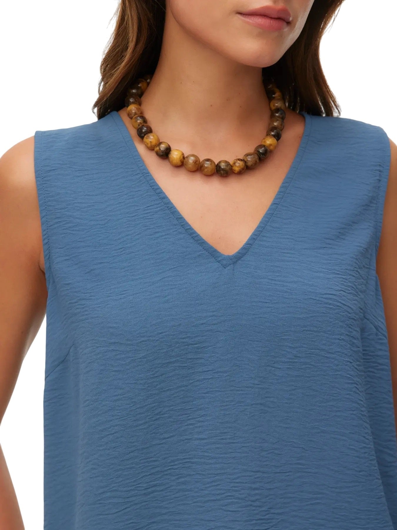 Vero Moda canotta mod. malva s/l v-neck top wvn noos