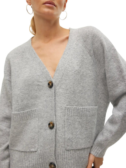 VERO MODA CARDIGAN IN LANA CON BOTTONI