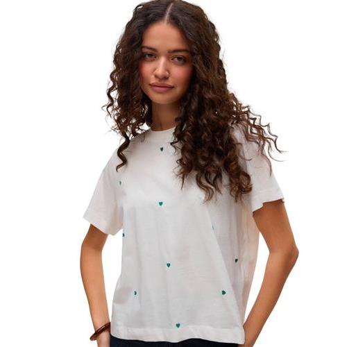 Vero moda t-shirt mezza manica vmsolvei mette ss top box jrs
spe ga