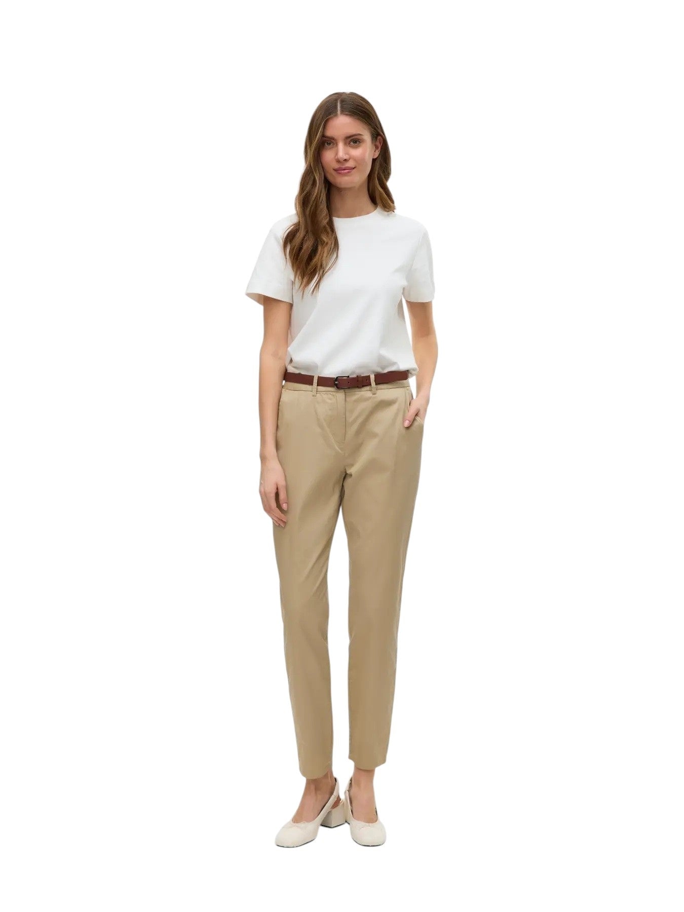 Vero moda pantaloni donna vmfederica mw chino pants
