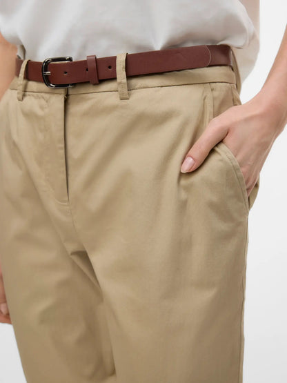 Vero moda pantaloni donna vmfederica mw chino pants