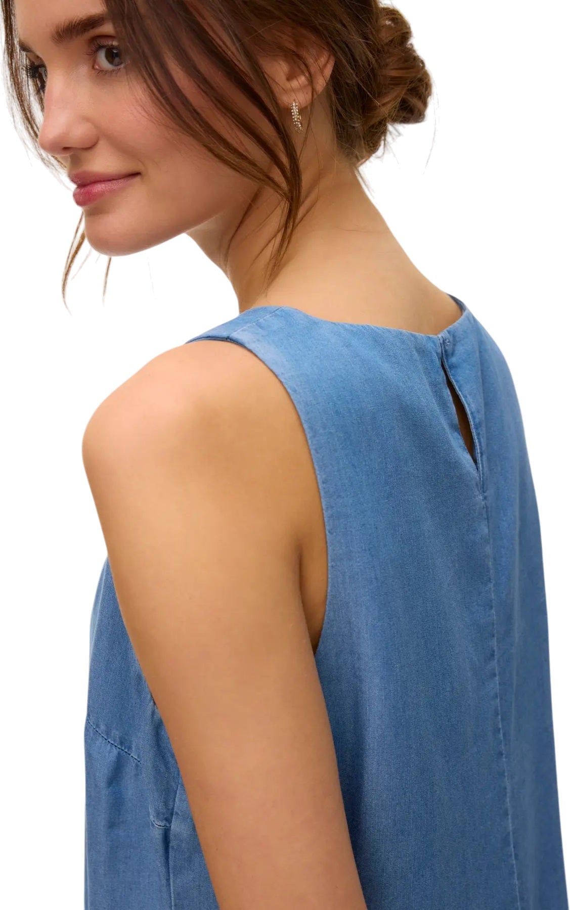 Vero moda abito tencel vmfleur sl short tencel dress