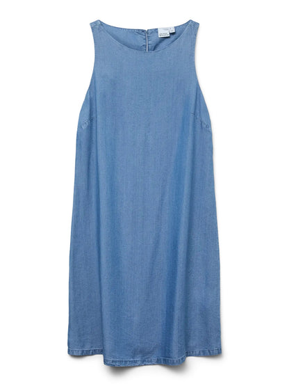 Vero moda abito tencel vmfleur sl short tencel dress