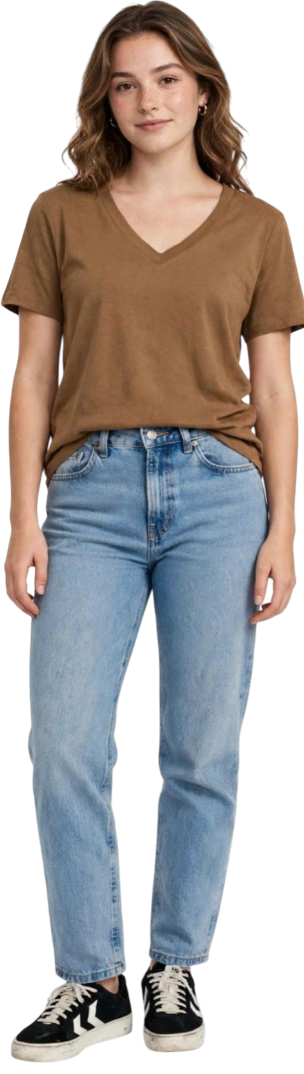 Vero moda t-shirt vmrita ss v-neck t-shirt vma