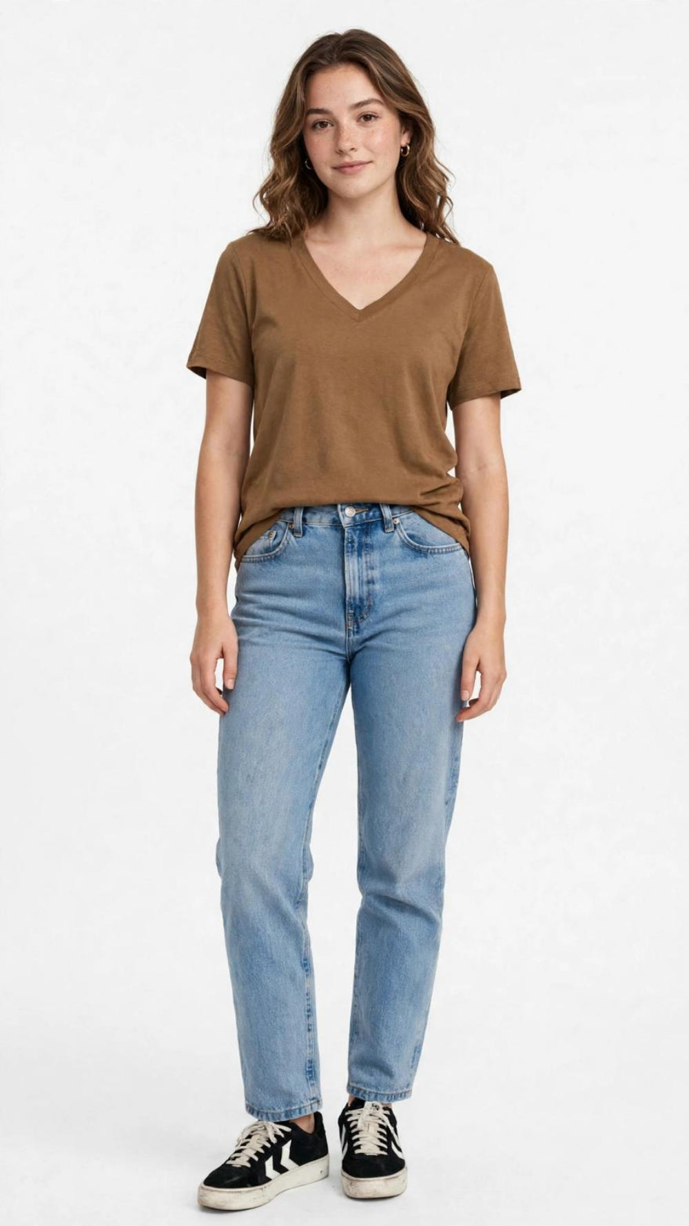 Vero moda t-shirt vmrita ss v-neck t-shirt vma