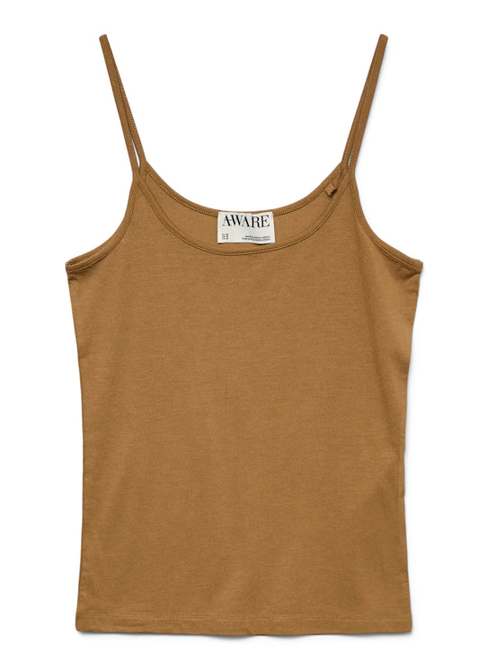 vero moda canotta spalla stretta vmrita u-neck singlet vma