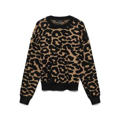 Vero Moda maglia giro collo maculata