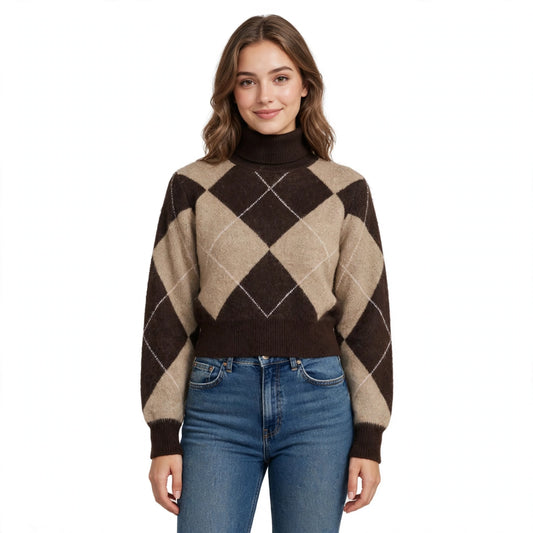 Vero moda maglia collo alto vmdarla ls rollneck pullover
