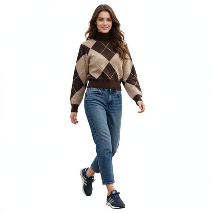 Vero moda maglia collo alto vmdarla ls rollneck pullover