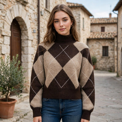 Vero moda maglia collo alto vmdarla ls rollneck pullover
