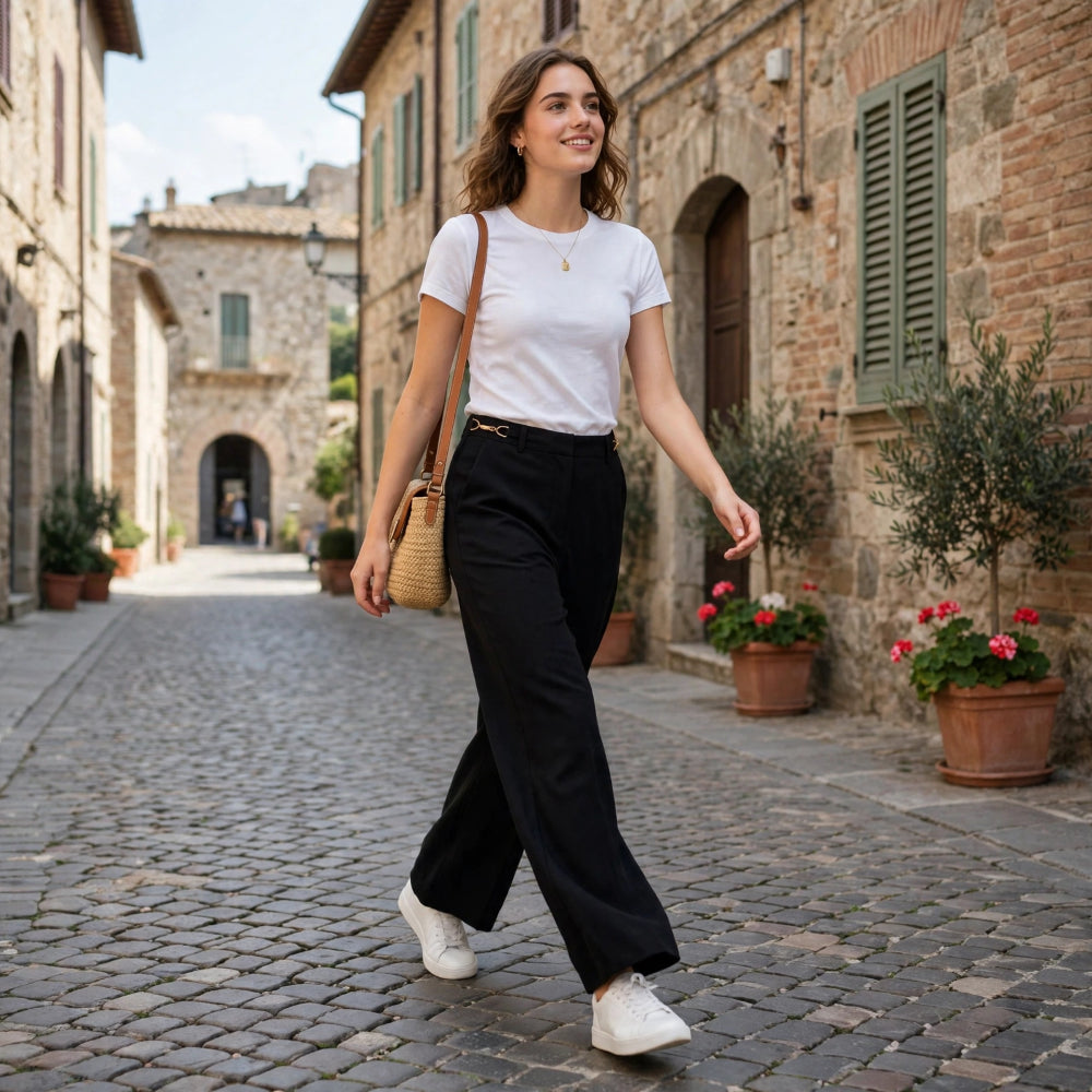 Vero Moda pantaloni larghi vmrreese
