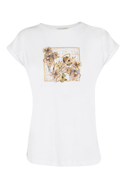 T-shirt giro collo YES-ZEE