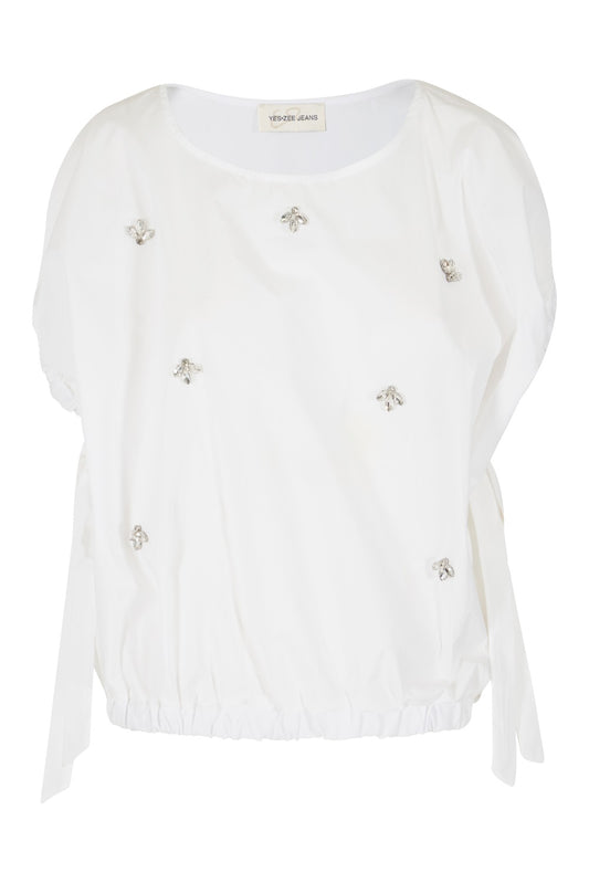 Yes Zee camicia meza manica in cotone