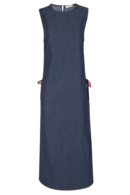 Yes-Zee abito lungo in jeans leggero
