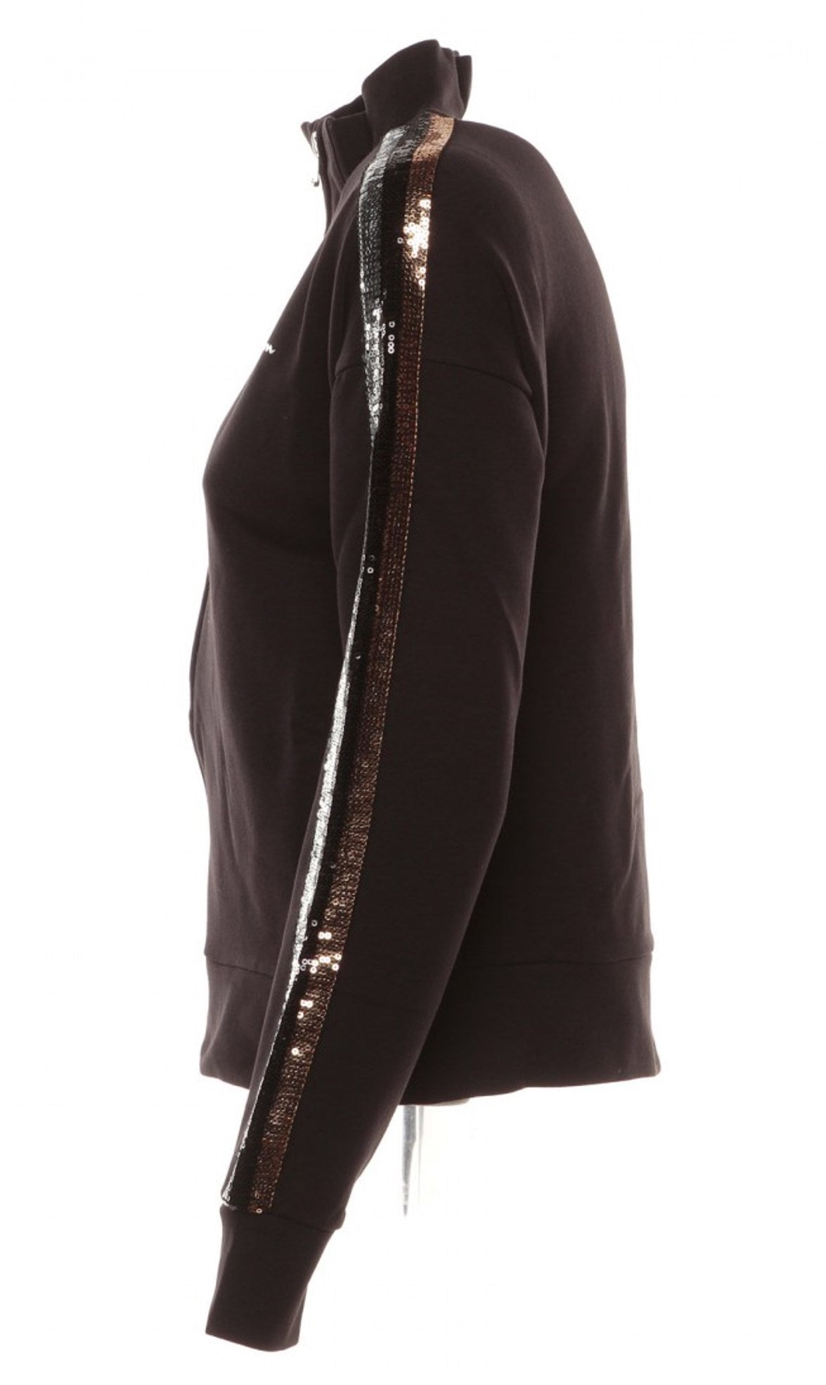 champion felpa zip lunga con paiette