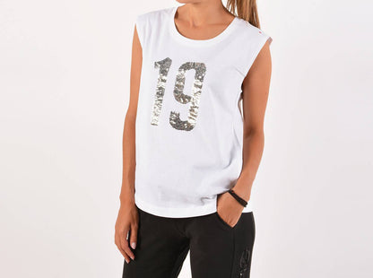 champion t-shirt senza manica easy