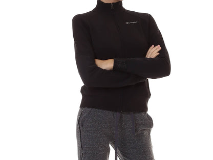 Champion felpa zip lunga con inserti tulle