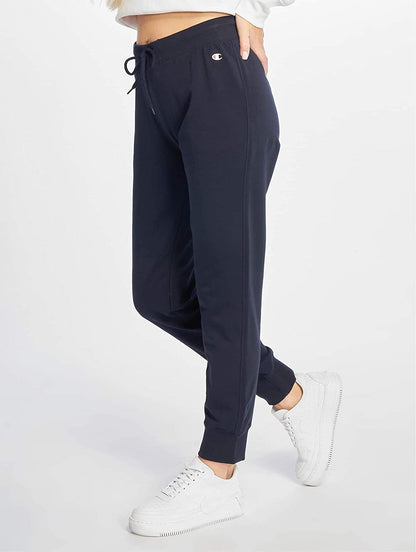 Champion pantalone w regular con polsino e logo