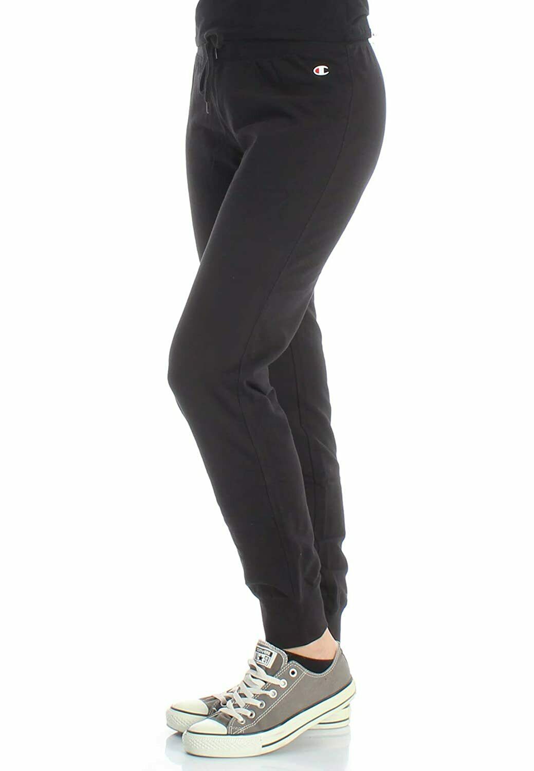Champion pantalone w regular con polsino e logo