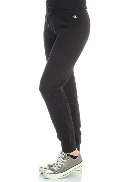Champion pantalone w regular con polsino e logo