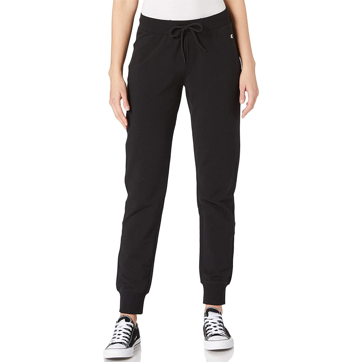 Champion pantalone w regular con polsino e logo