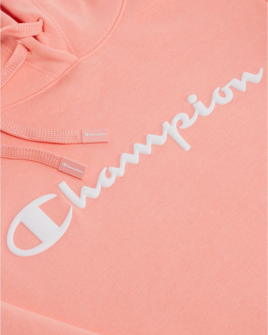 Champion felpa cappuccio donna ultra light spring terry (gr.260)