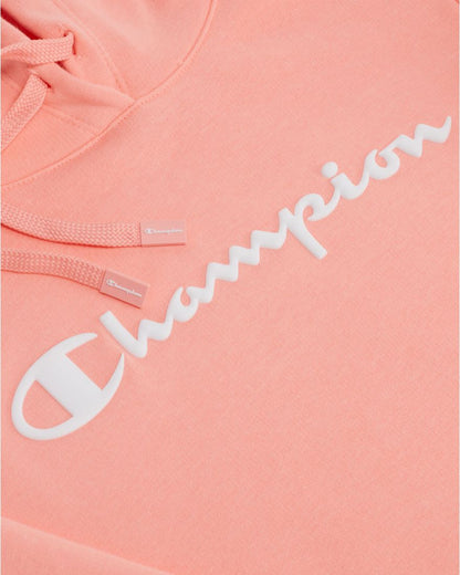 Champion felpa cappuccio donna ultra light spring terry (gr.260)
