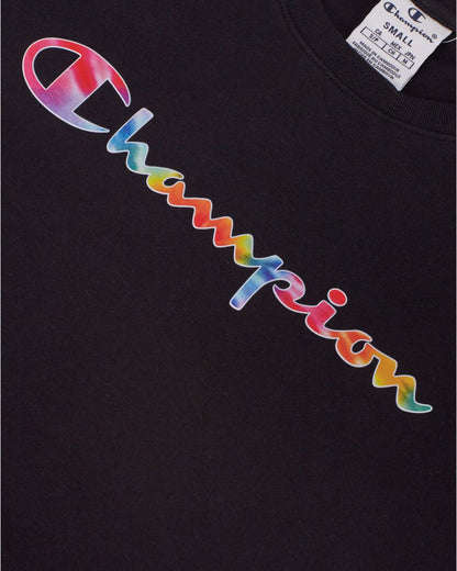 Champion t-shirt m/m con stampa multicolor donna legacy