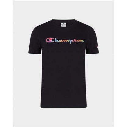 Champion t-shirt m/m con stampa multicolor donna legacy