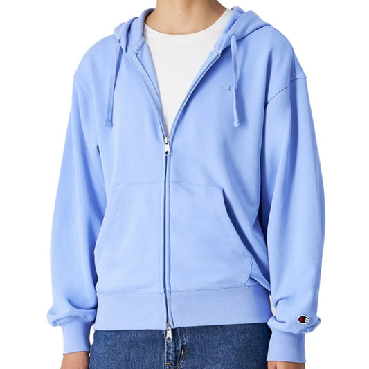 Champion felpa zip lunga cappuccio