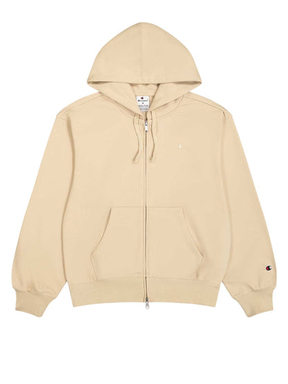 Champion felpa zip lunga cappuccio
