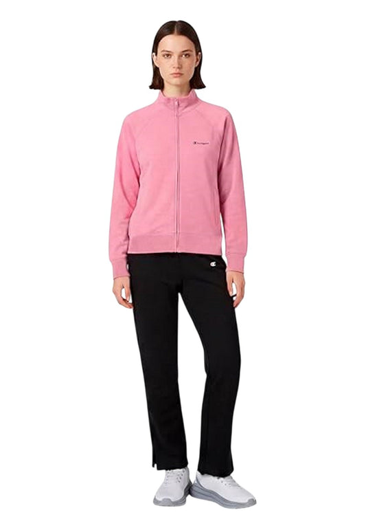 Champion tuta donna zip lunga in cotone garzato