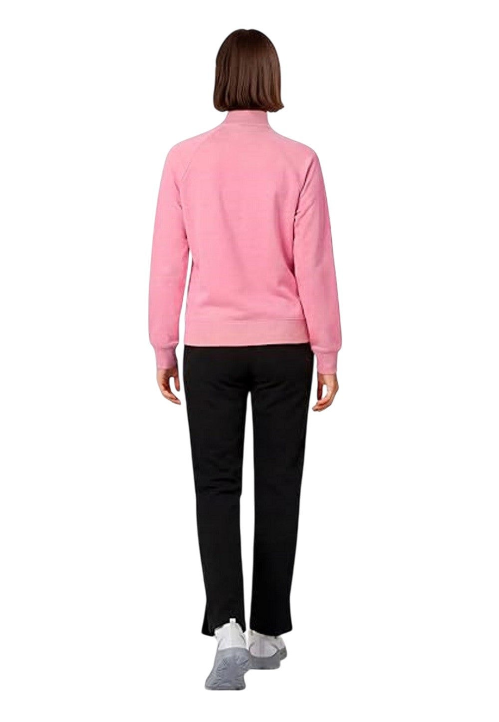 Champion tuta donna zip lunga in cotone garzato