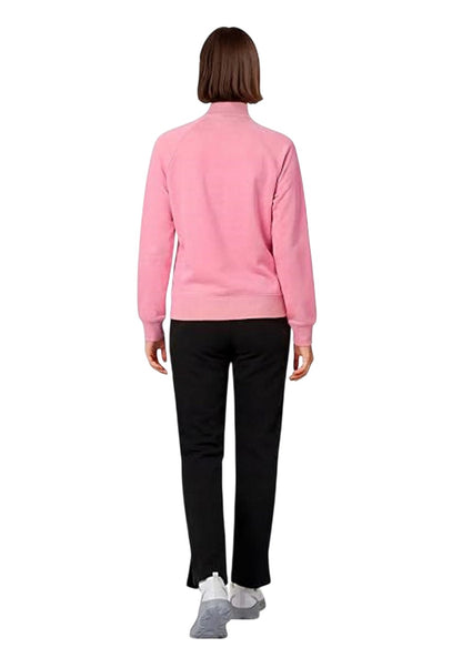 Champion tuta donna zip lunga in cotone garzato