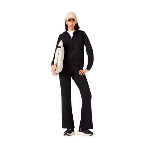 Champion Tuta Full Zip con interno felpato da Donna Nero